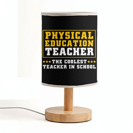 Physical Education Teacher Sports Coach Fabric Lamps
