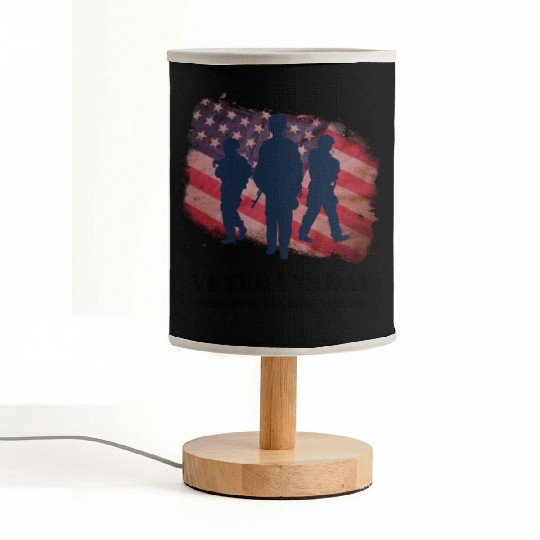 Memorial Day Patriotic Fabric Lamps