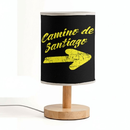 Way of St. James Camino de Santiago Fabric Lamps