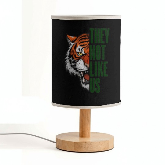 They Not Like Us – Tiger Graphic Fabric Lamps