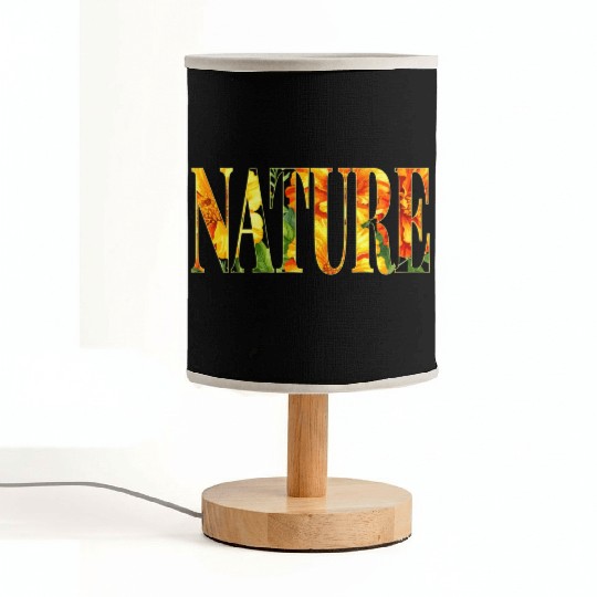 Nature Marigold Flower Fabric Lamps