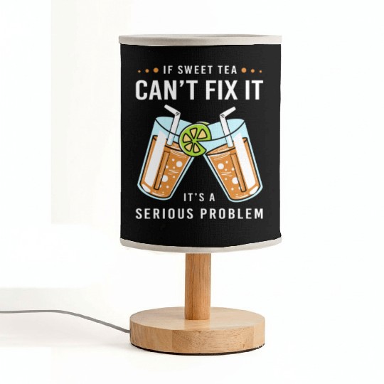 Sweet Tea Lover Drinker Fabric Lamps
