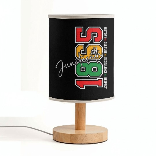1865 Juneteenth Fabric Lamps