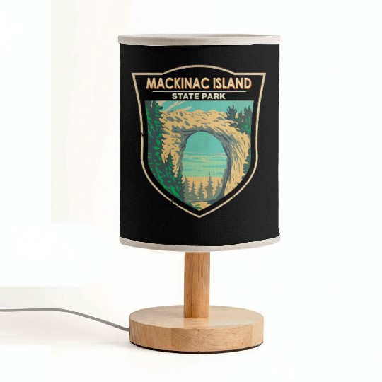 Mackinac Island Fabric Lamps
