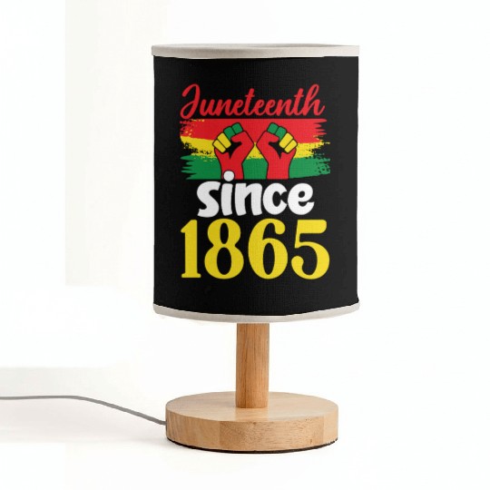 Juneteenth Since 1865 Fabric Lamps