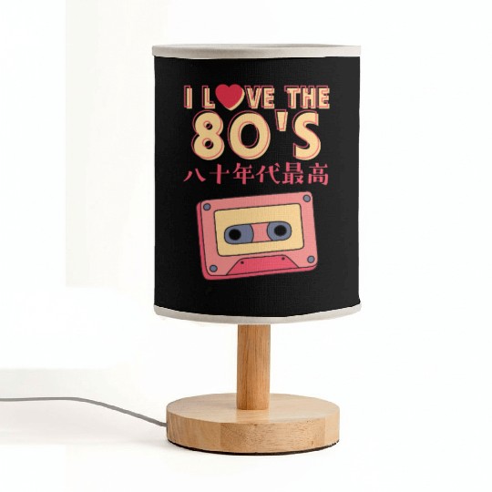80s Retro Cassette Tape Fabric Lamps