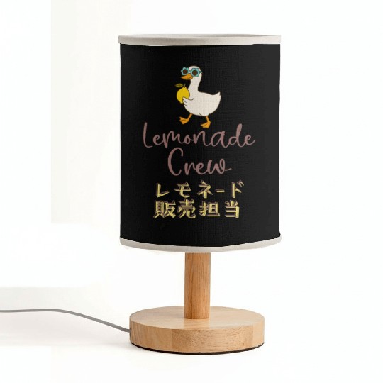Lemonade Crew Walking Goose Fabric Lamps