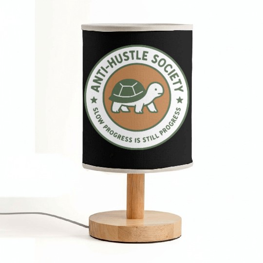 Anti-Hustle Society Fabric Lamps