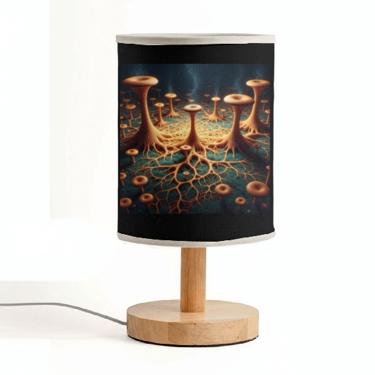 Fungi Forest Dream Fabric Lamps
