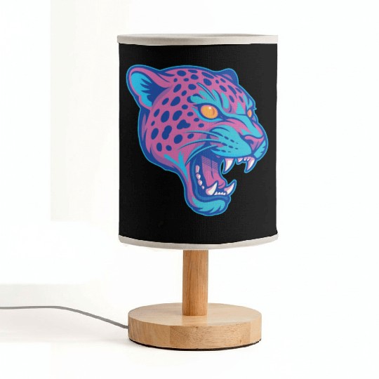 Jaguar pastel Fabric Lamps