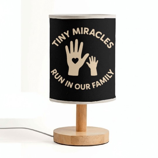 NICU Sibling Preemie Big Brother Big Sister Fabric Lamps