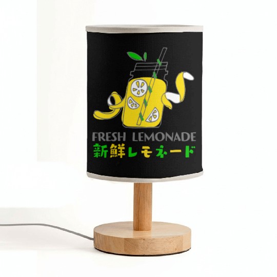 Fresh Lemonade Jar Whimsical Fabric Lamps