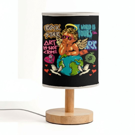 cupid famous on the world 01 Fabric Lamps