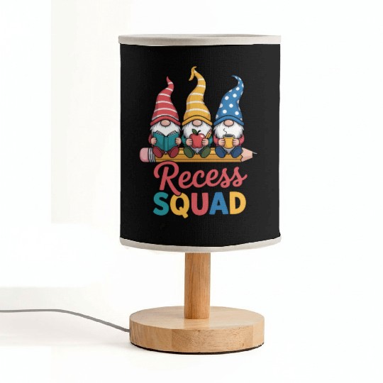 Recess Squad Teacher Para Playground Student Fabric Lamps