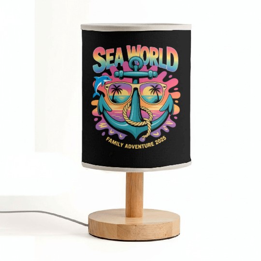 Sea World 2025 Ocean Explorer Memories Family Fabric Lamps