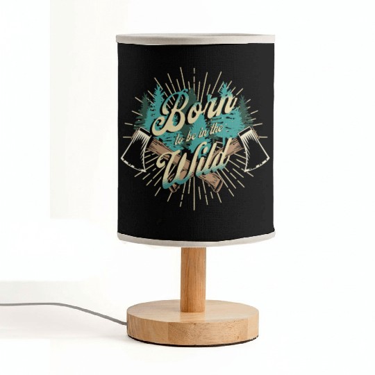 Born to be Wild Fabric Lamps