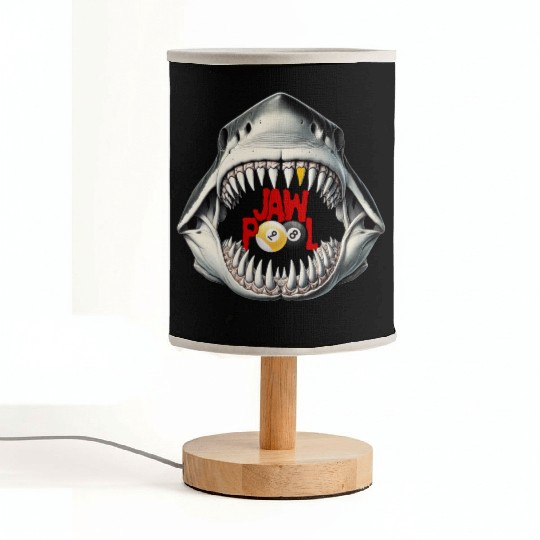 Jaw Pool Logo (Pocket) Fabric Lamps