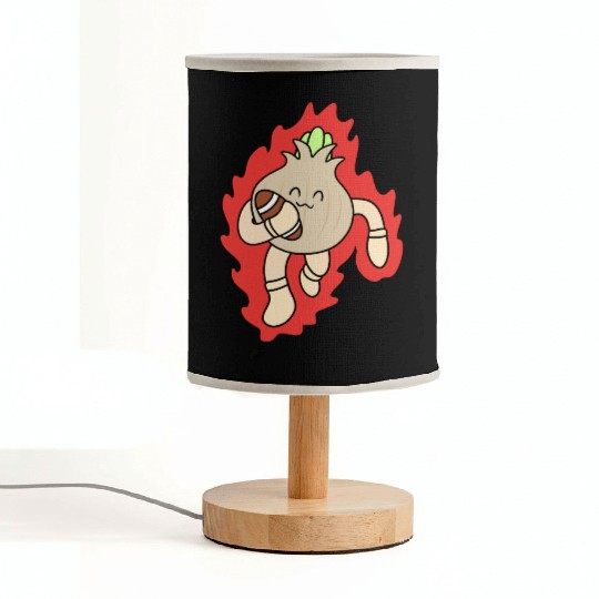 Cute rugby onion Fabric Lamps