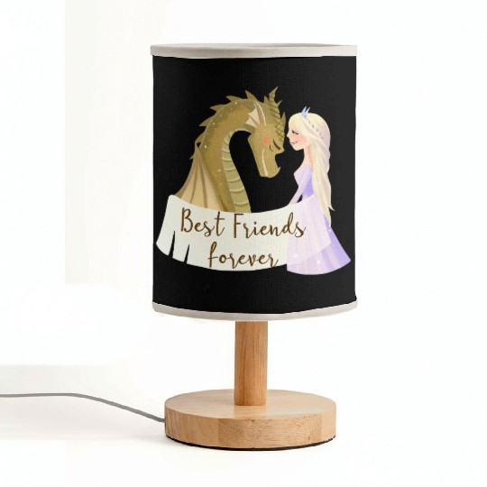 Twilight & Sparkles - Unlikely Besties Fabric Lamps