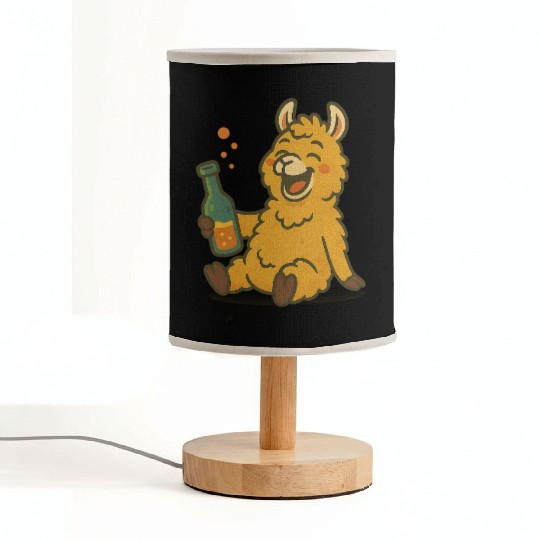 Drunk Party LLama Fabric Lamps