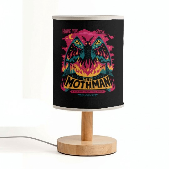 Mothman Black Bridge Have You Seen The Fabric Lamps