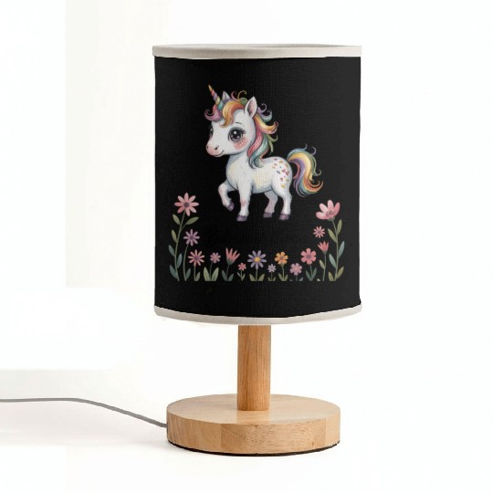 Believe in Magic – Cute Rainbow Unicorn Fantasy Fabric Lamps