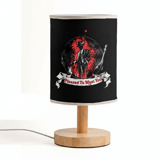The Devil Gets No Sympathy Fabric Lamps