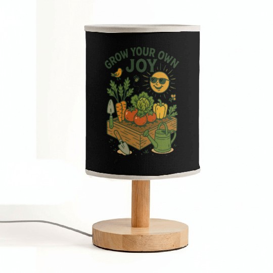 Vegetable Gardening Fabric Lamps