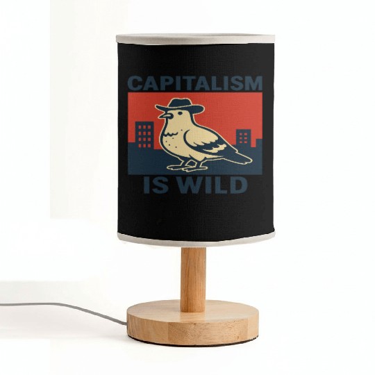 Wild Capitalism Embraces Urban Hustle Fabric Lamps