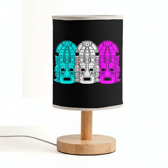 Mayan And Aztec Symbol Aztec Inca Fabric Lamps