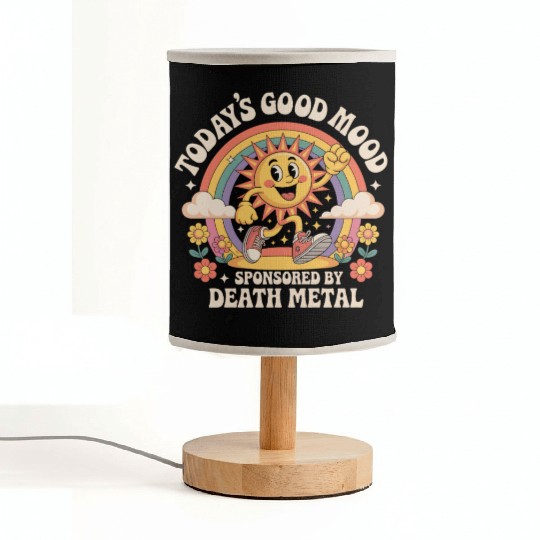 Todays Good Mood Sponsored By Death Metal Fabric Lamps