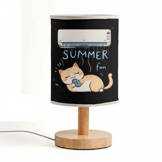 Funny Cat Fabric Lamps | Retro Cat Meme Fabric Lamps