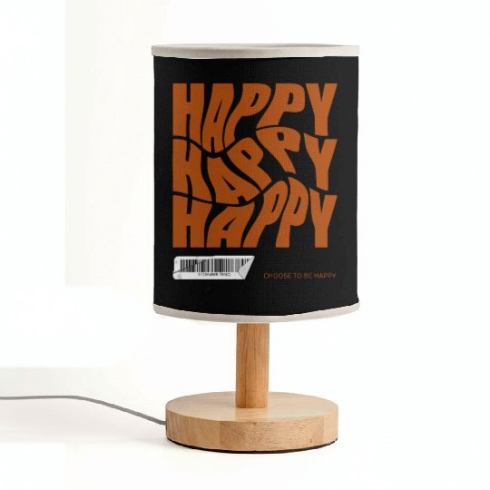 Choose Happy Fabric Lamps