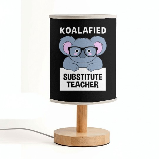 Substitute Teacher Koala School Teaching Fabric Lamps