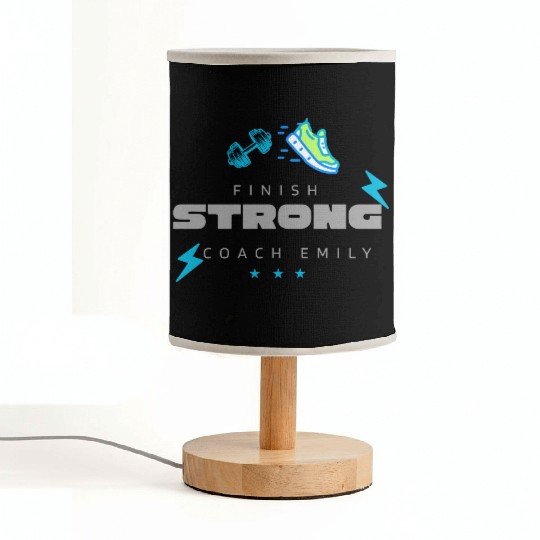 FINISH STRONG Coach Emily Fabric Lamps