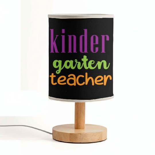 Colorful Kindergarten Teacher Design Fabric Lamps