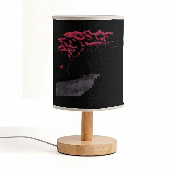 The lonely warrior Fabric Lamps