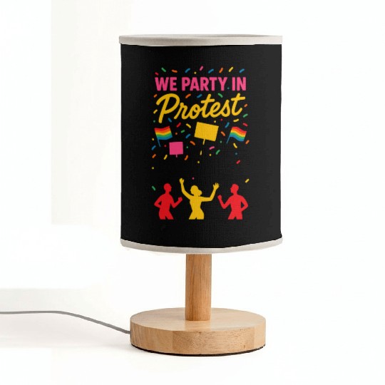 Queer Pride Queer Joy LGBTQ+ Affirmation Trans Fabric Lamps
