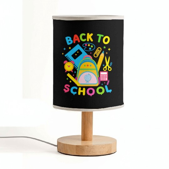 Back to School  Fabric Lamps