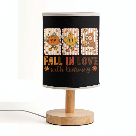 Fall In Love With Learning Cozy Autumn Pumpkin Fabric Lamps