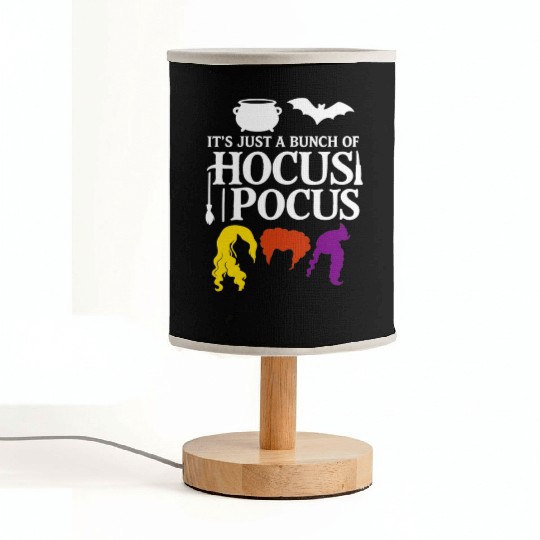 Hocus Pocus Haloween Party Fabric Lamps