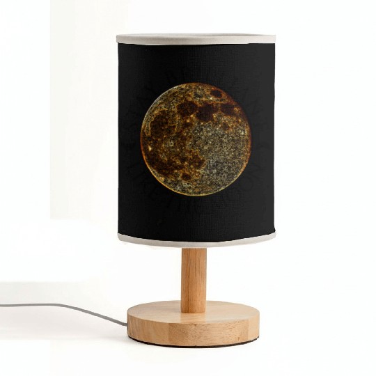 Full Moon Design – Black Lettering Quote Fabric Lamps