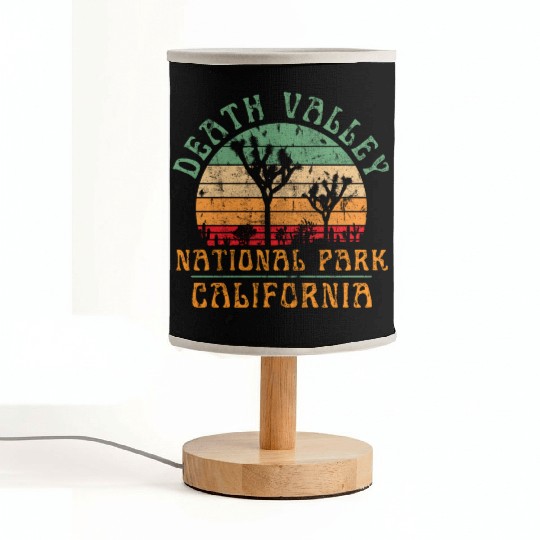 Death Valley California Nature Hiking Outdoors Fabric Lamps