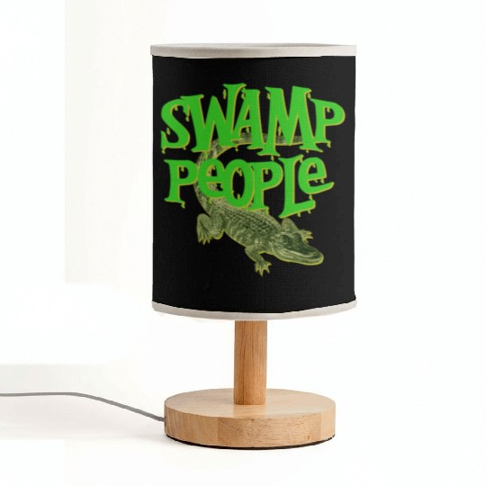 Swamp People Alligators Fabric Lamps