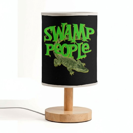 Swamp People Alligators Fabric Lamps