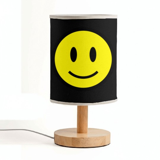 Smiley Face Icon 2c Fabric Lamps