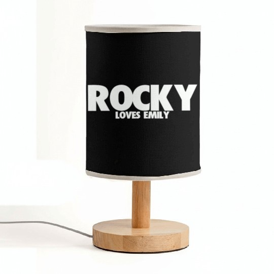 ROCKY LOVES EMILY Fabric Lamps