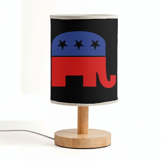 Republican elephant Fabric Lamps