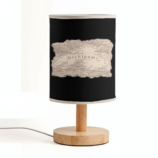 Gichigami Lake Superior Great Lakes Fabric Lamps