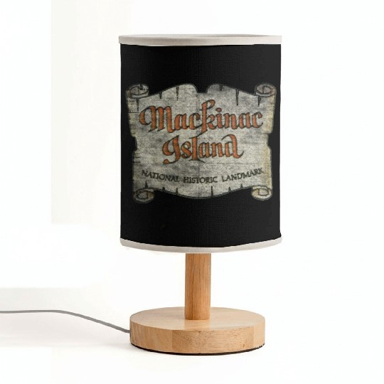 Mackinac Island Fabric Lamps